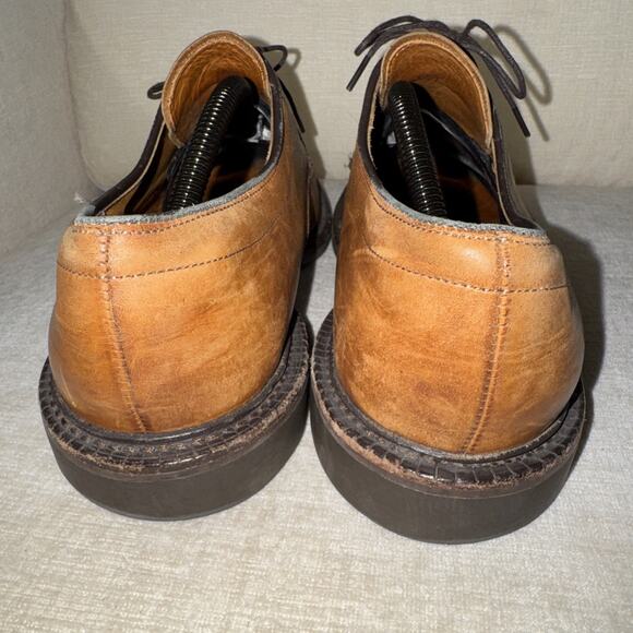 Vtg Allen Edmonds Concord Men\'s Walnut Tan Bicycle Toe Lace Up Men\'s 10.5D main image 7